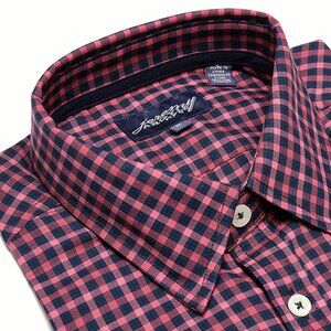 Jeremy Argyle: Gramercy Red and Blue Check Shirt